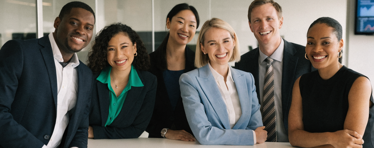team of financial advisors